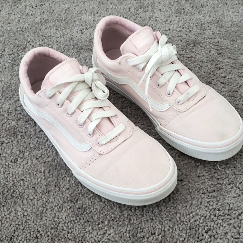 VANS Pink Sneakers Youth Size 5